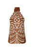 Magdalena Cotton Silk Blouse / Brown Arabesque
